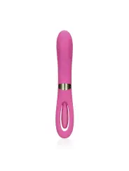 VIBRADOR DOUBLE-SIDED FLAPPING AND G-SPOT EXUBERANT PINK LOVELINE