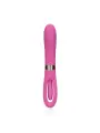 VIBRADOR DOUBLE-SIDED FLAPPING AND G-SPOT EXUBERANT PINK LOVELINE