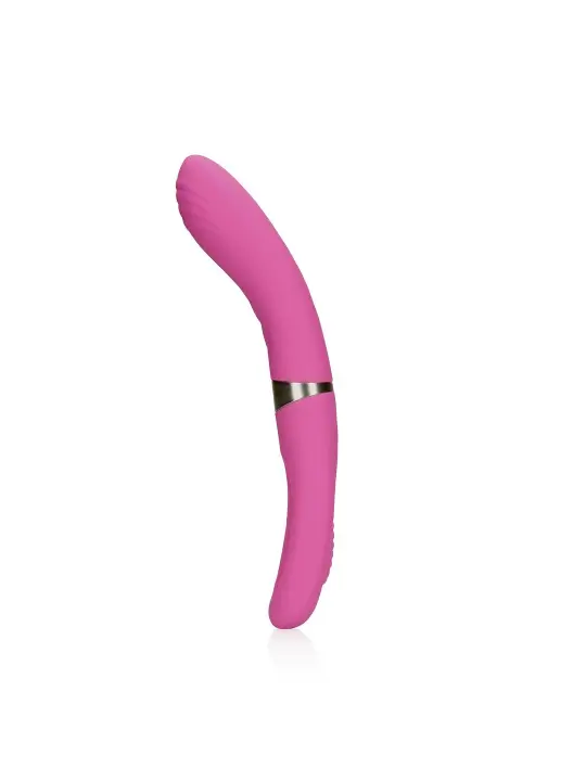 VIBRADOR DOUBLE-SIDED FLAPPING AND G-SPOT EXUBERANT PINK LOVELINE