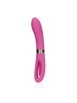 VIBRADOR DOUBLE-SIDED FLAPPING AND G-SPOT EXUBERANT PINK LOVELINE