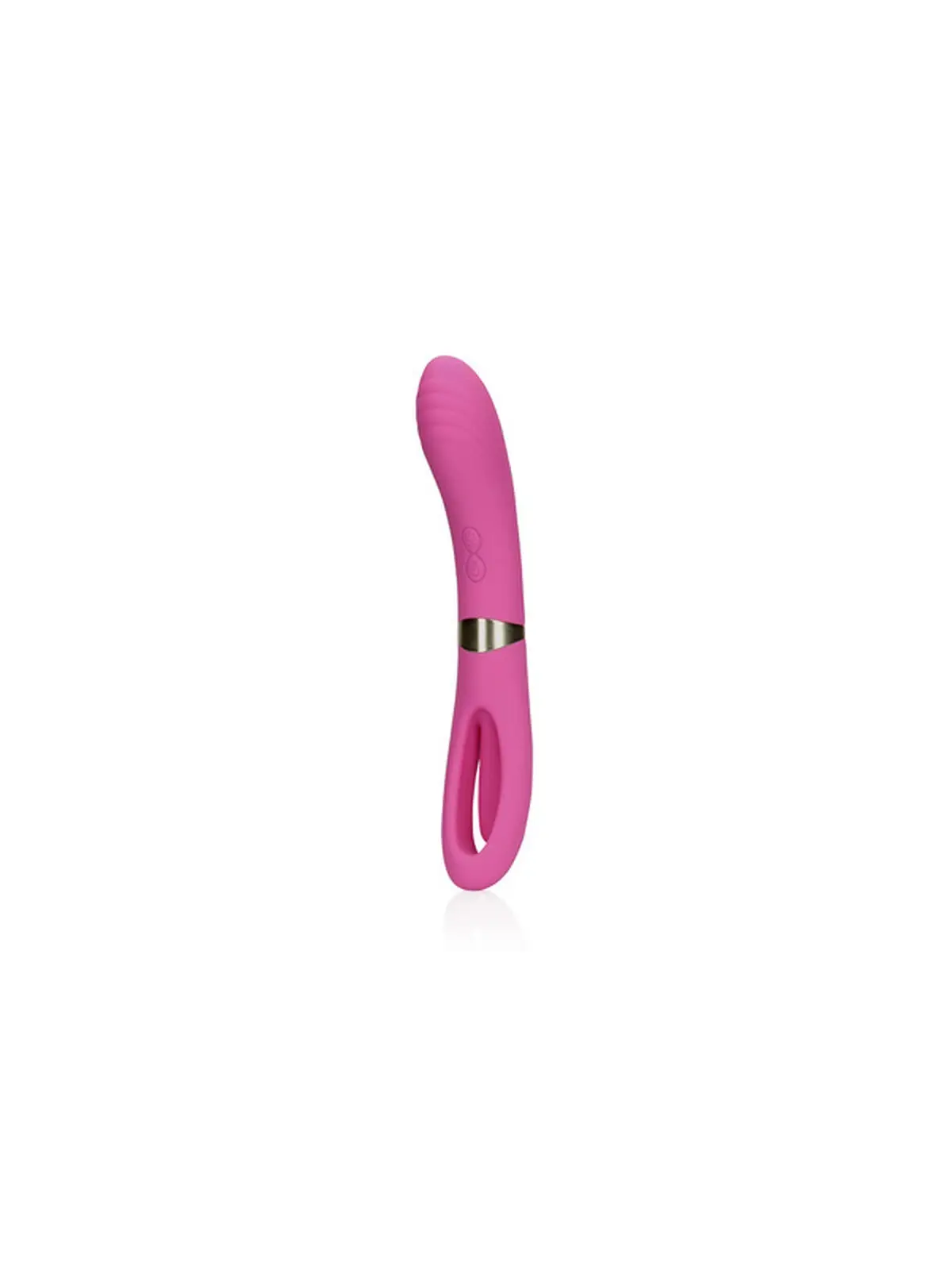 VIBRADOR DOUBLE-SIDED FLAPPING AND G-SPOT EXUBERANT PINK LOVELINE