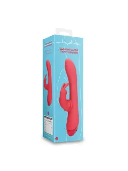 VIBRADOR SWINGING RABBIT G-SPOT BRIGHTO RED LOVELINE