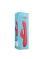 VIBRADOR SWINGING RABBIT G-SPOT BRIGHTO RED LOVELINE