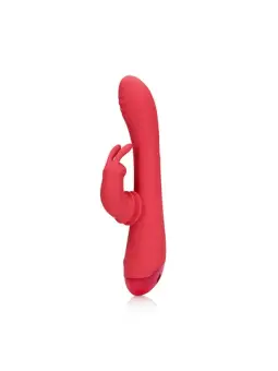 VIBRADOR SWINGING RABBIT G-SPOT BRIGHTO RED LOVELINE