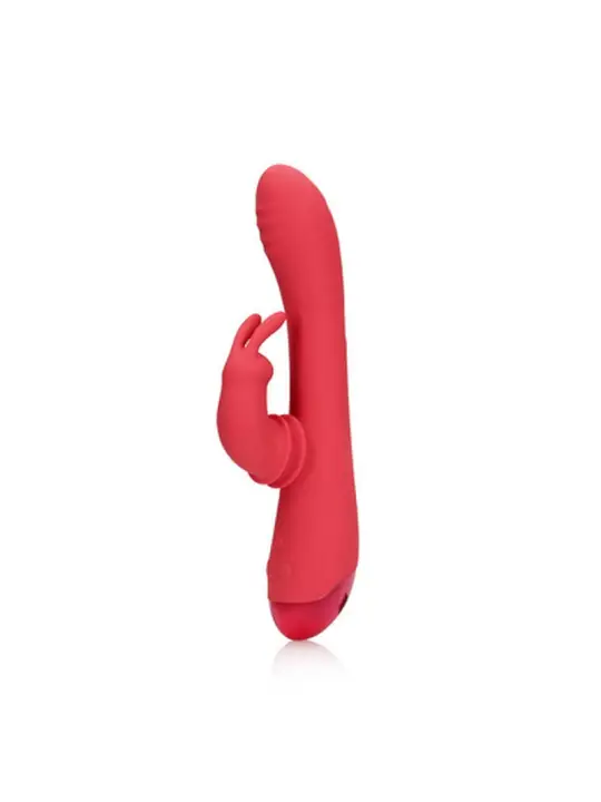 VIBRADOR SWINGING RABBIT G-SPOT BRIGHTO RED LOVELINE