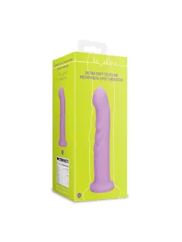 VIBRADOR ULTRA SOFT SILICONE ROTATING G-SPOT LAVENDER SPECTACLE LOVELINE