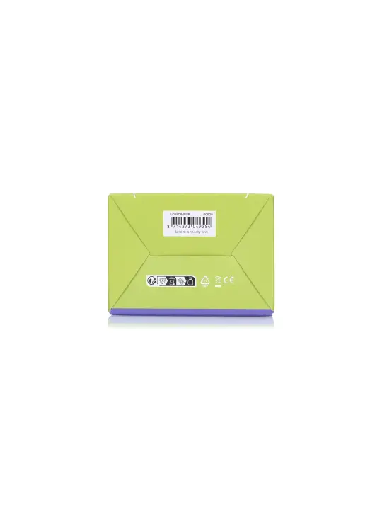 VIBRADOR ULTRA SOFT SILICONE ROTATING G-SPOT LAVENDER SPECTACLE LOVELINE