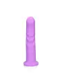 VIBRADOR ULTRA SOFT SILICONE ROTATING G-SPOT LAVENDER SPECTACLE LOVELINE