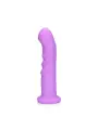 VIBRADOR ULTRA SOFT SILICONE ROTATING G-SPOT LAVENDER SPECTACLE LOVELINE