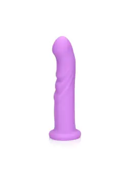 VIBRADOR ULTRA SOFT SILICONE ROTATING G-SPOT LAVENDER SPECTACLE LOVELINE