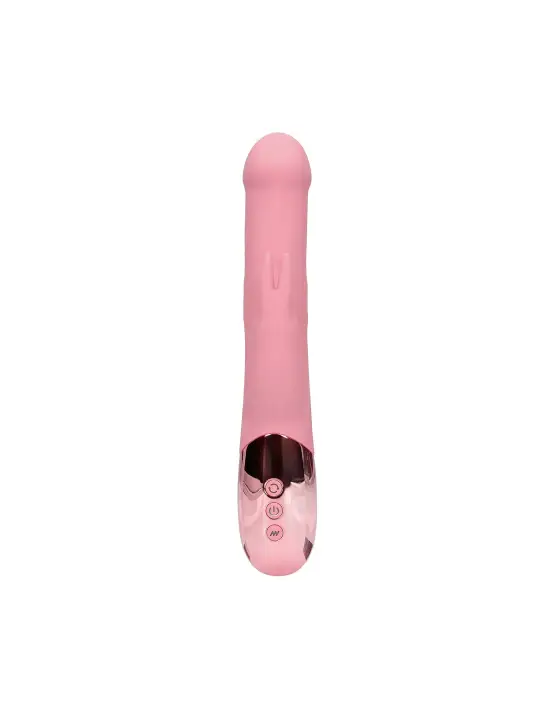 VIBRADOR RABBIT COM ROTAÇÃO DE PÉROLAS PINK ARABESQUE LOVELINE