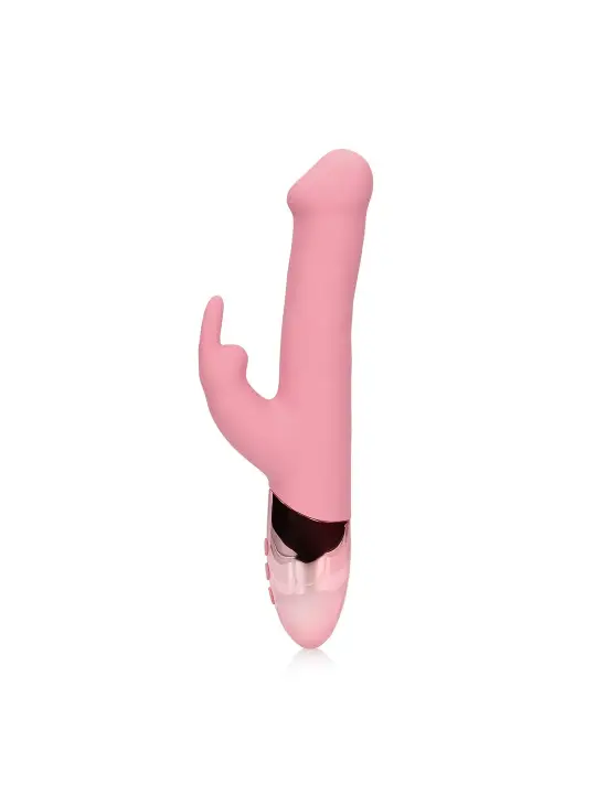 VIBRADOR RABBIT COM ROTAÇÃO DE PÉROLAS PINK ARABESQUE LOVELINE