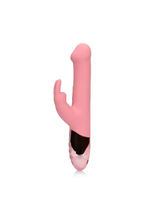 VIBRADOR RABBIT COM ROTAÇÃO DE PÉROLAS PINK ARABESQUE LOVELINE
