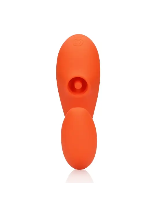 VIBRADOR G-SPOT VIBRATOR WITH CLITORAL PULSE WAVE UNTAMED ORANGE LOVELINE