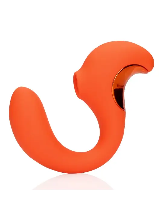 VIBRADOR G-SPOT VIBRATOR WITH CLITORAL PULSE WAVE UNTAMED ORANGE LOVELINE