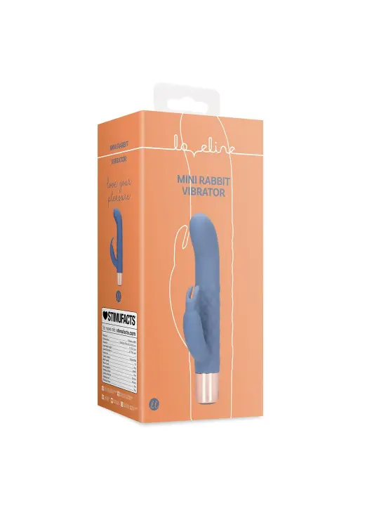 MINI VIBRADOR RABBIT BLUE HORIZON LOVELINE