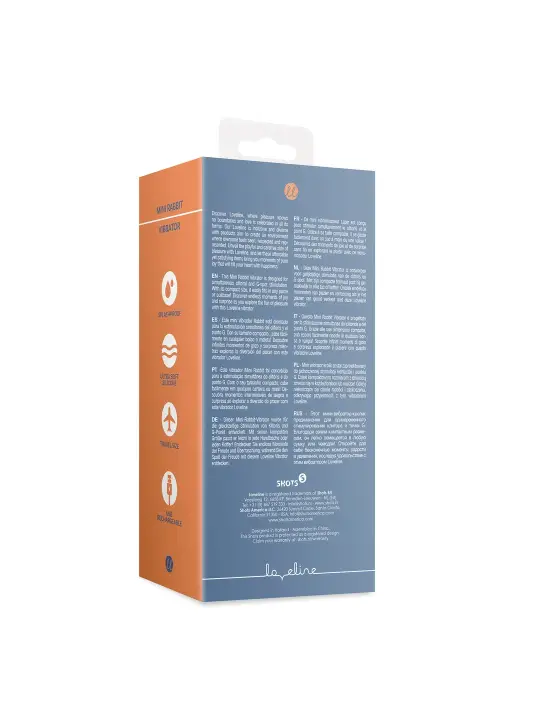 MINI VIBRADOR RABBIT BLUE HORIZON LOVELINE