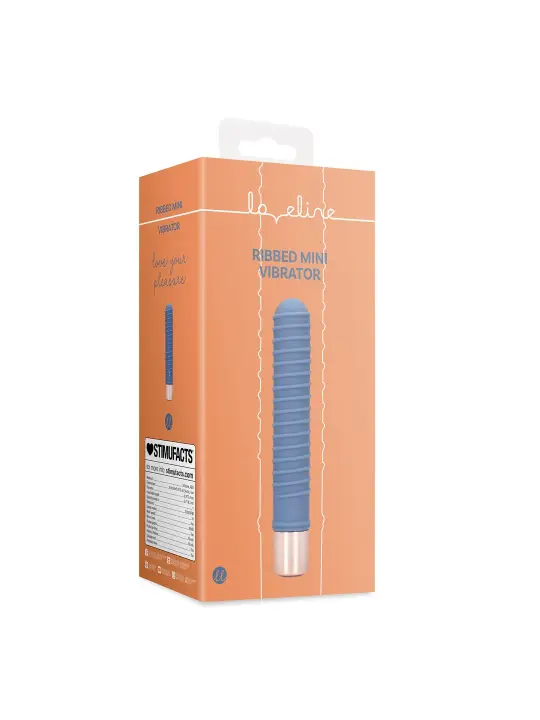 MINI VIBRADOR ESTRIADO BLUE HORIZON LOVELINE