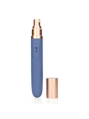 VIBRADOR DE VIAGEM COM COMPARTIMENTO PARA LUBRIFICANTE BLUE HORIZON LOVELINE