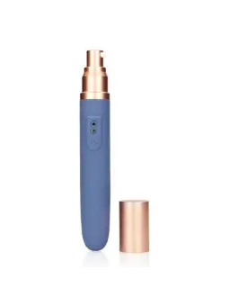 VIBRADOR DE VIAGEM COM COMPARTIMENTO PARA LUBRIFICANTE BLUE HORIZON LOVELINE