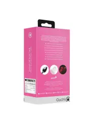 PLUG ANAL COM CAUDA DE RAPOSA ROSA LUMINOSA OUCH!