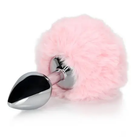 PLUG ANAL COM CAUDA DE COELHO ROSA OUCH!
