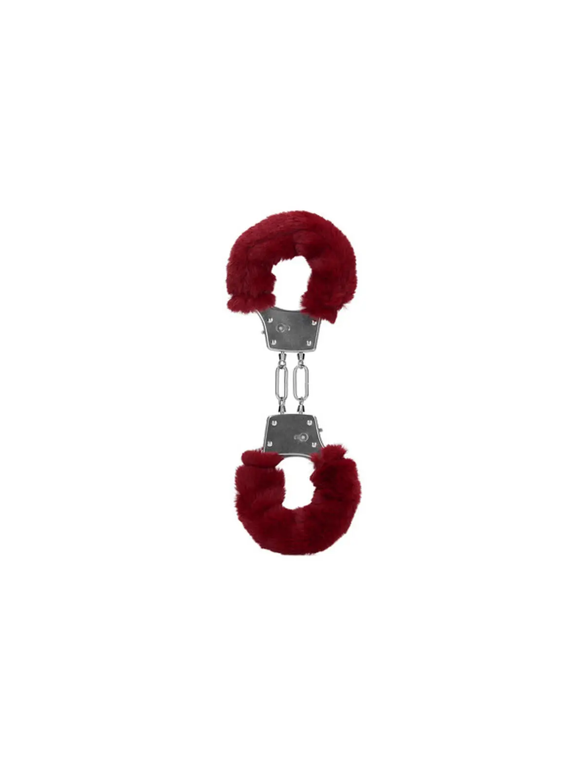 ALGEMAS COM PELÚCIA FURRY METAL VERMELHO OUCH!
