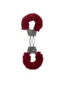 ALGEMAS COM PELÚCIA FURRY METAL VERMELHO OUCH!