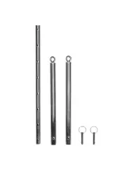 BARRA SEPARADORA ADJUSTABLE SPREADER BAR PRATEADO OUCH!