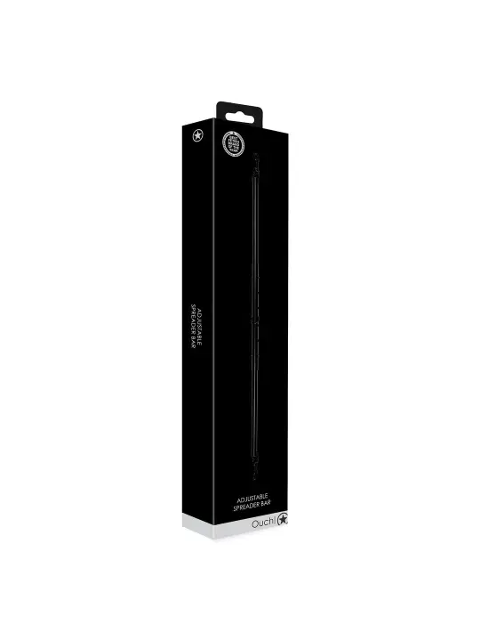 BARRA AFASTADORA ADJUSTABLE SPREADER BAR PRETO OUCH!