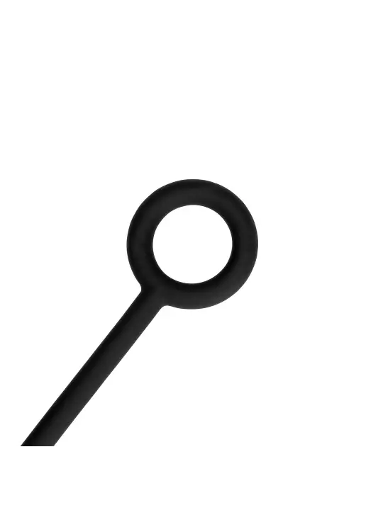 BOLAS ANAIS DE SILICONE MEDIUM OUCH! PRETAS