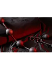 BOLAS ANAIS EM SILICONE LARGE OUCH! PRETAS