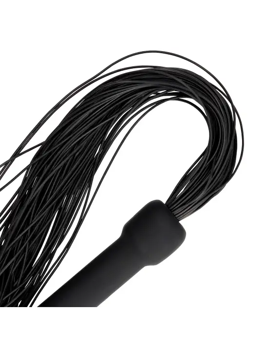 CHICOTE EM SILICONE PRETO OUCH!