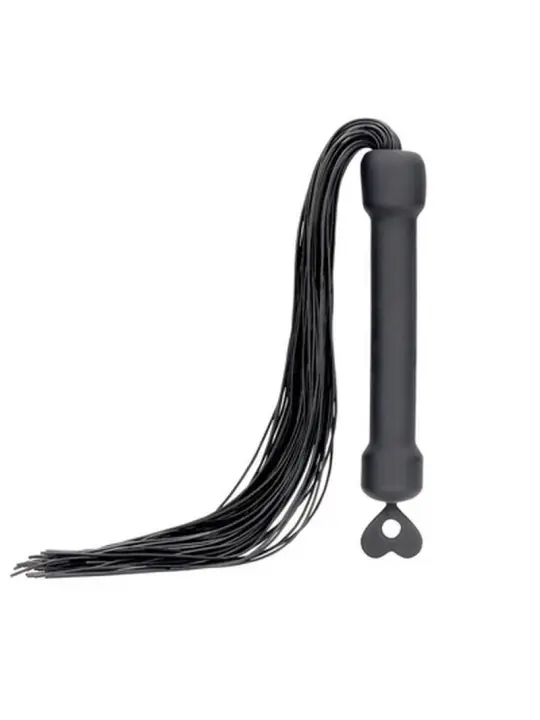 CHICOTE EM SILICONE PRETO OUCH!