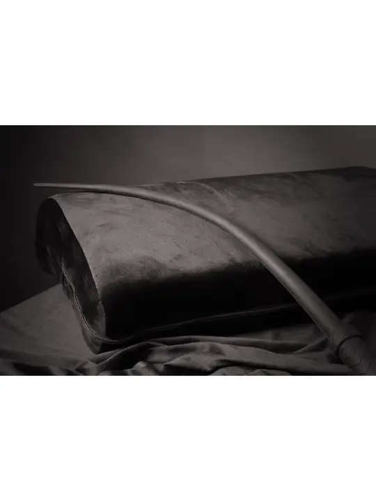 CHICOTE EM SILICONE TAIL WHIP PRETO OUCH! 