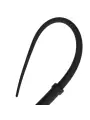 CHICOTE EM SILICONE TAIL WHIP PRETO OUCH! 