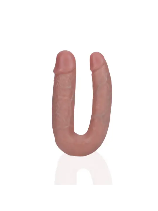 DILDO DUPLO U SHAPED DOUBLE DILDO 5 / 12,7 CM REALROCK