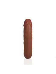 DILDO DUPLO U SHAPED DOUBLE DILDO 5 / 12,7 CM TAN REALROCK