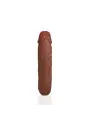 DILDO DUPLO U SHAPED DOUBLE DILDO 5 / 12,7 CM TAN REALROCK