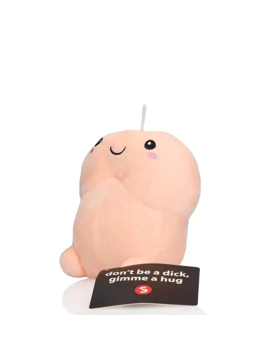 PÉNIS DE PELÚCIA CURTO 8''/ 20 CM S-LINE