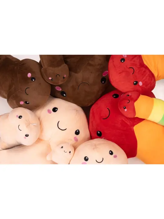 PÉNIS DE PELÚCIA CURTO 8''/ 20 CM S-LINE