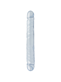 DILDO DUPLO JR. DOUBLE DONG 12'' TRANSPARENTE