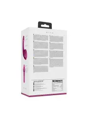 VIBRADOR RIKO COM MOTOR TRIPLO PULSE WAVE STIMULATOR ROSA VIVE