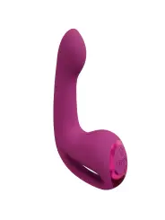 VIBRADOR RIKO COM MOTOR TRIPLO PULSE WAVE STIMULATOR ROSA VIVE