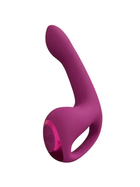 VIBRADOR RIKO COM MOTOR TRIPLO PULSE WAVE STIMULATOR ROSA VIVE