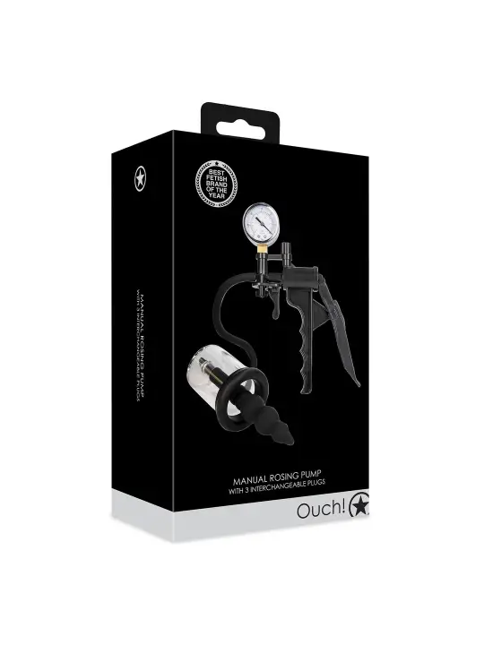 BOMBA DE ROSCA MANUAL ROSING PRETA OUCH!