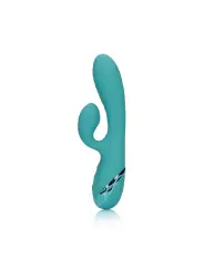 VIBRADOR COELHO INSUFLÁVEL PEACOCK BLUE LOVELINE