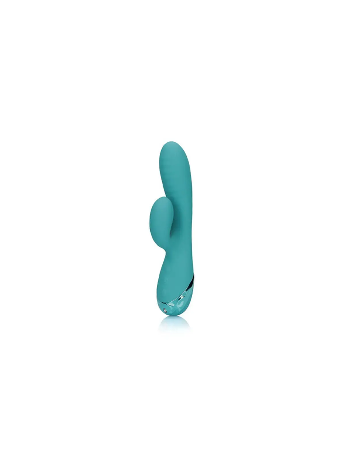 VIBRADOR COELHO INSUFLÁVEL PEACOCK BLUE LOVELINE