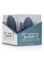 TWITCH 3 VIBRADOR RECARREGÁVEL E SUCÇÃO AZUL/CINZA INNOVATION