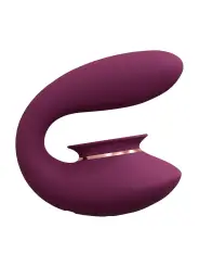 TWITCH 3 VIBRADOR RECARREGÁVEL E SUCÇÃO BORDÔ INNOVATION